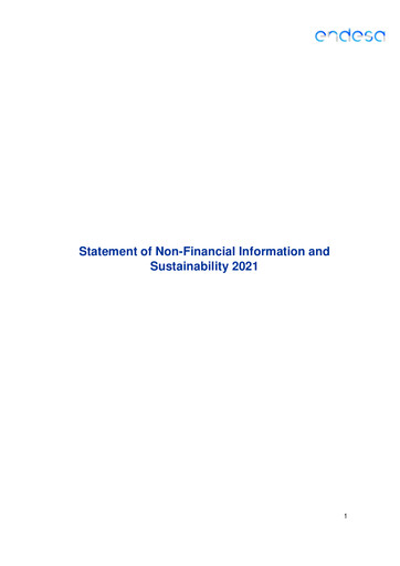 Miniature Endesa Rapport de durabilité 2021