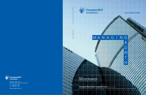 Thumbnail Champion REIT
 Annual Report 2006