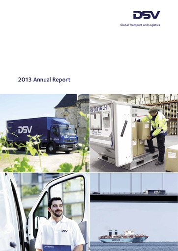 Thumbnail DSV Annual Report 2013