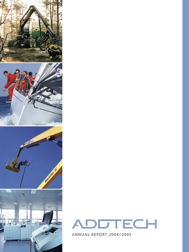 Miniature Addtech AB Rapport annuel 2004-2005