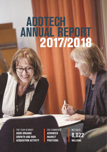 Miniature Addtech AB Rapport annuel 2017-2018