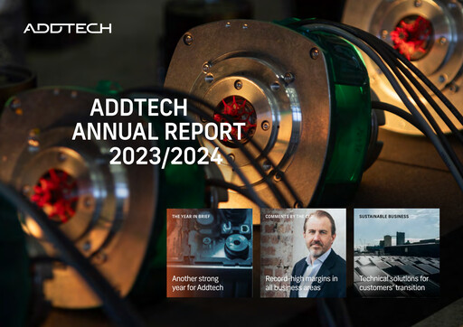 Miniature Addtech AB Rapport annuel 2023-2024