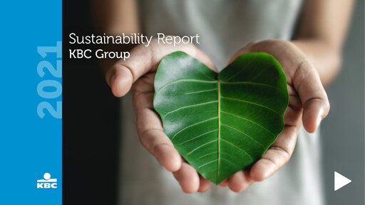 Thumbnail KBC Sustainability Report 2021