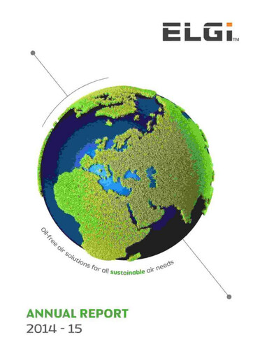 Vorschaubild Elgi Equipments
 Jahresbericht 2014-2015