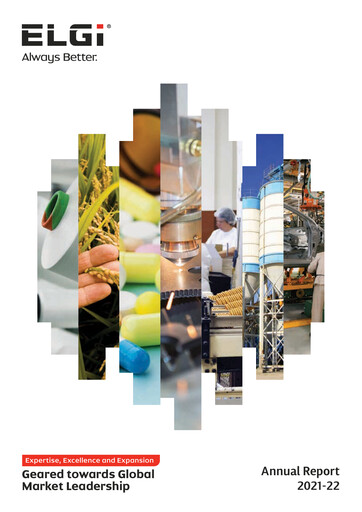 Vorschaubild Elgi Equipments
 Jahresbericht 2021-2022