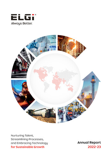 Vorschaubild Elgi Equipments
 Jahresbericht 2022-2023