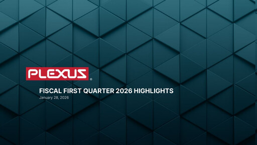 Vorschaubild Plexus Quartalsbericht 2026-q1