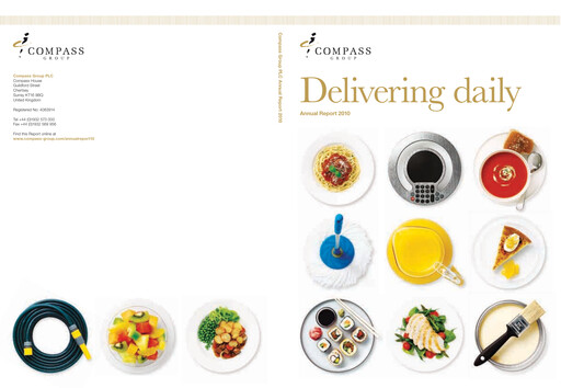 Thumbnail Compass Group Annual Report 2010