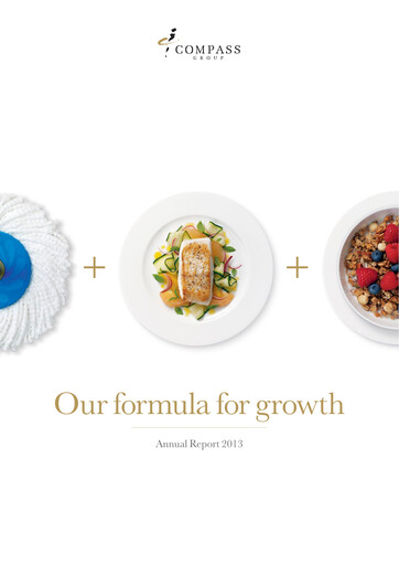 Thumbnail Compass Group Annual Report 2013