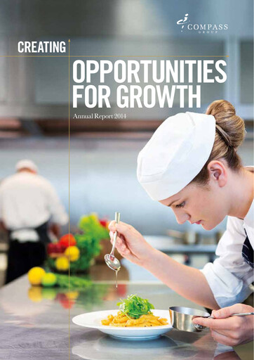 Thumbnail Compass Group Annual Report 2014