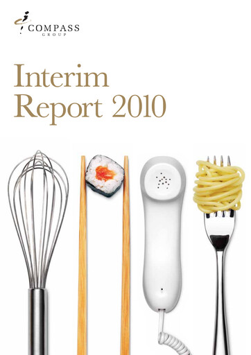 Vorschaubild Compass Group Halbjahresbericht 2010-h1
