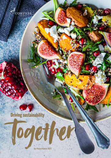 Vorschaubild Compass Group Nachhaltigkeitsbericht 2023