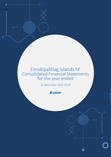 Thumbnail Eimskipafélag Íslands Financial Statement 2025