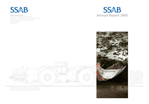 Miniature SSAB Rapport annuel 2005
