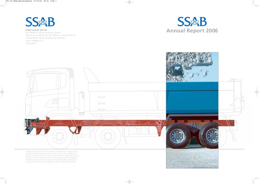 Miniature SSAB Rapport annuel 2006