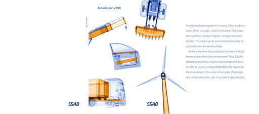 Miniature SSAB Rapport annuel 2008