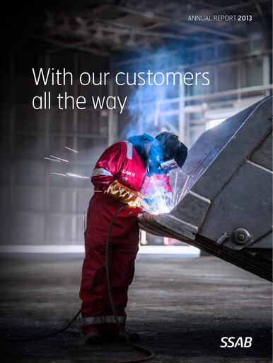 Miniature SSAB Rapport annuel 2013