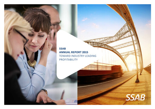 Miniature SSAB Rapport annuel 2015