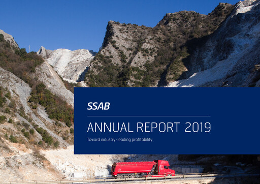 Miniature SSAB Rapport annuel 2019
