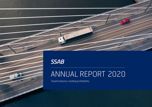 Miniature SSAB Rapport annuel 2020