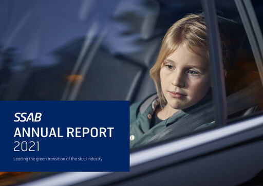 Miniature SSAB Rapport annuel 2021