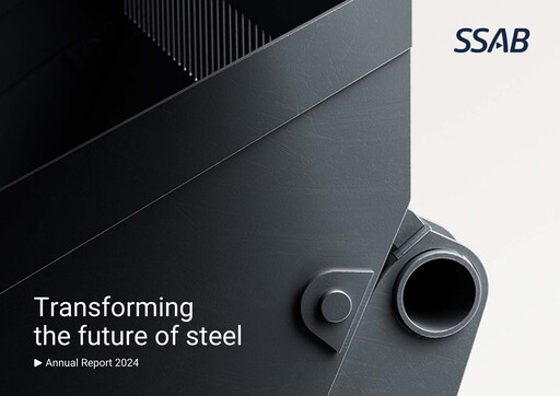 Miniature SSAB Rapport annuel 2024