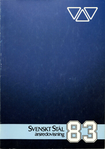 Miniature SSAB Rapport annuel 1983
