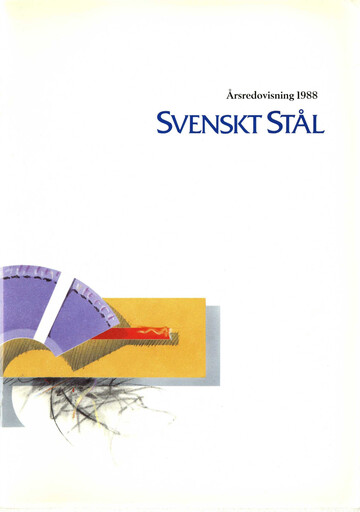 Miniature SSAB Rapport annuel 1988