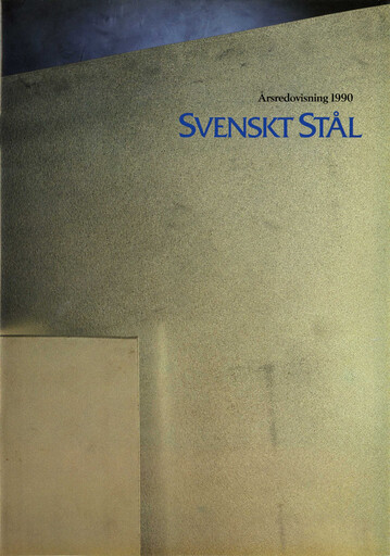 Miniature SSAB Rapport annuel 1990