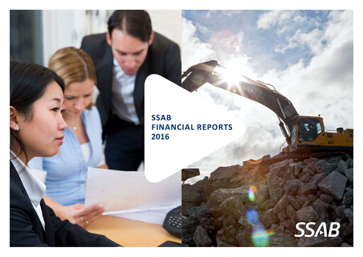Miniature SSAB Rapport financier 2016