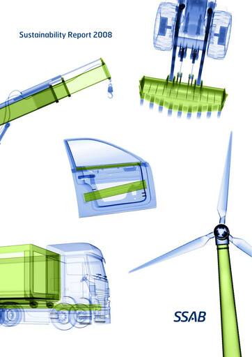Miniature SSAB Rapport de durabilité 2008