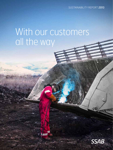 Miniature SSAB Rapport de durabilité 2013