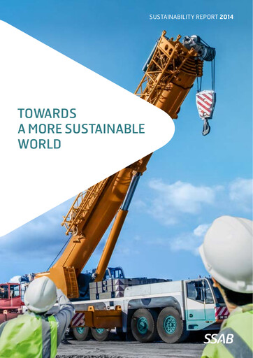 Miniature SSAB Rapport de durabilité 2014