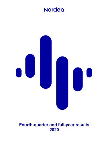 Thumbnail Nordea Bank Quarterly Report 2020-q4