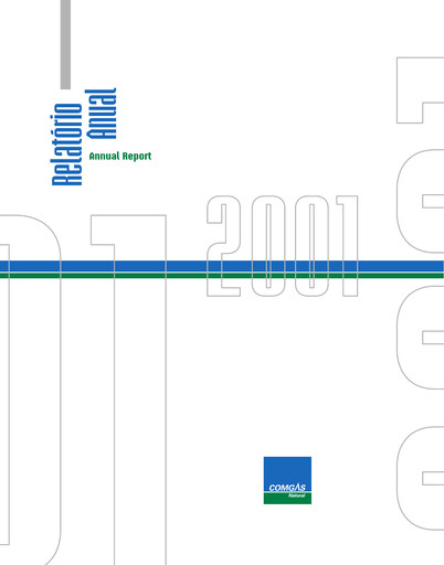 Thumbnail Comgás Annual Report 2001