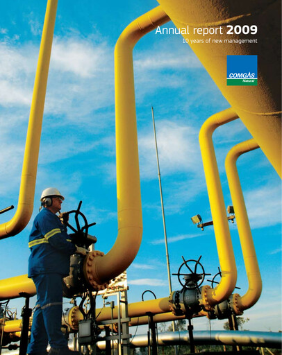 Thumbnail Comgás Annual Report 2009