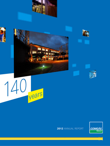 Thumbnail Comgás Annual Report 2012