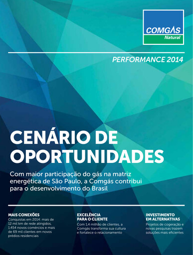 Thumbnail Comgás Annual Report 2014