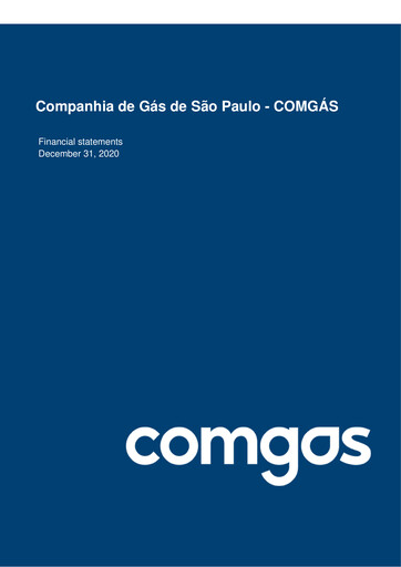 Thumbnail Comgás Financial Statement 2020
