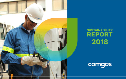 Thumbnail Comgás Sustainability Report 2018