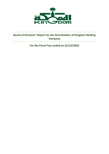 Thumbnail Kingdom Holding Annual Report 2023