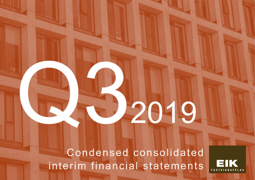 Thumbnail Eik fasteignafélag Financial Statement 2019-9m