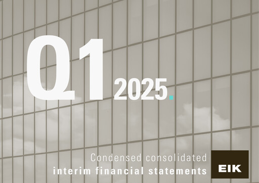 Thumbnail Eik fasteignafélag Financial Statement 2025-q1