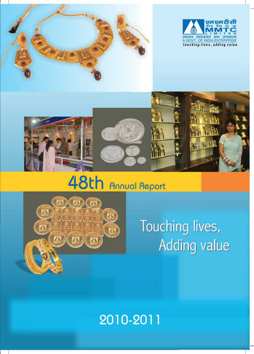 Thumbnail MMTC Annual Report 2010-2011