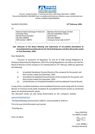 Vorschaubild MMTC Quartalsbericht 2025-q3