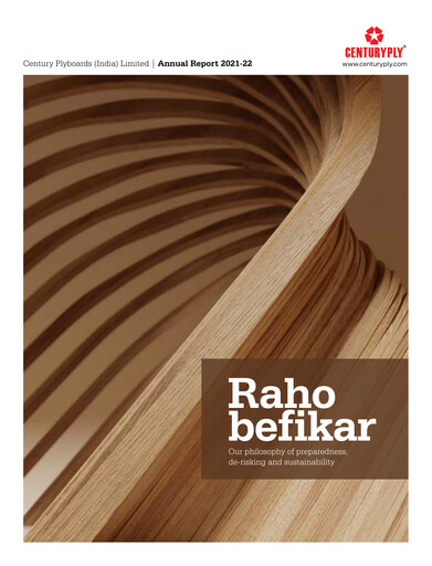 Vorschaubild CenturyPly Jahresbericht 2021-2022