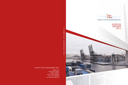 Thumbnail Performance Shipping
 Annual Report 2011