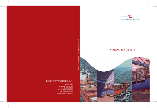 Thumbnail Performance Shipping
 Annual Report 2013