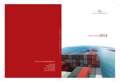 Thumbnail Performance Shipping
 Annual Report 2014