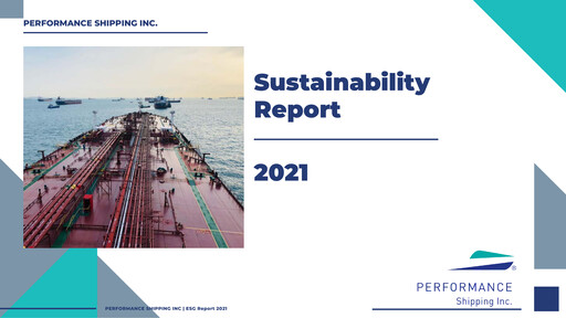 Thumbnail Performance Shipping
 ESG Report 2021